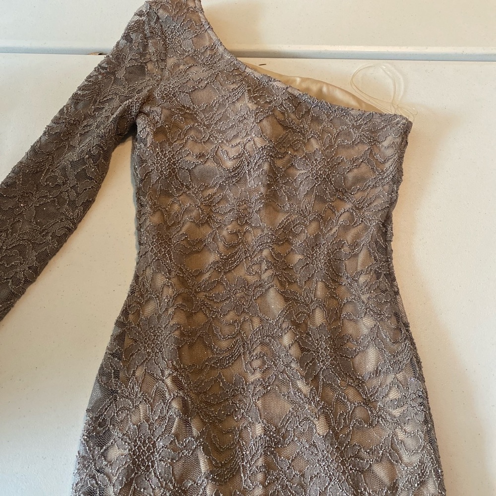 Taupe Emerald Sundae Dress